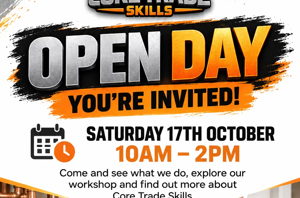 OPEN DAY. Saturday 17th Oct
