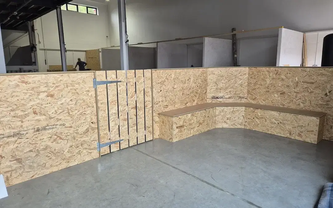 Building the Reception Area