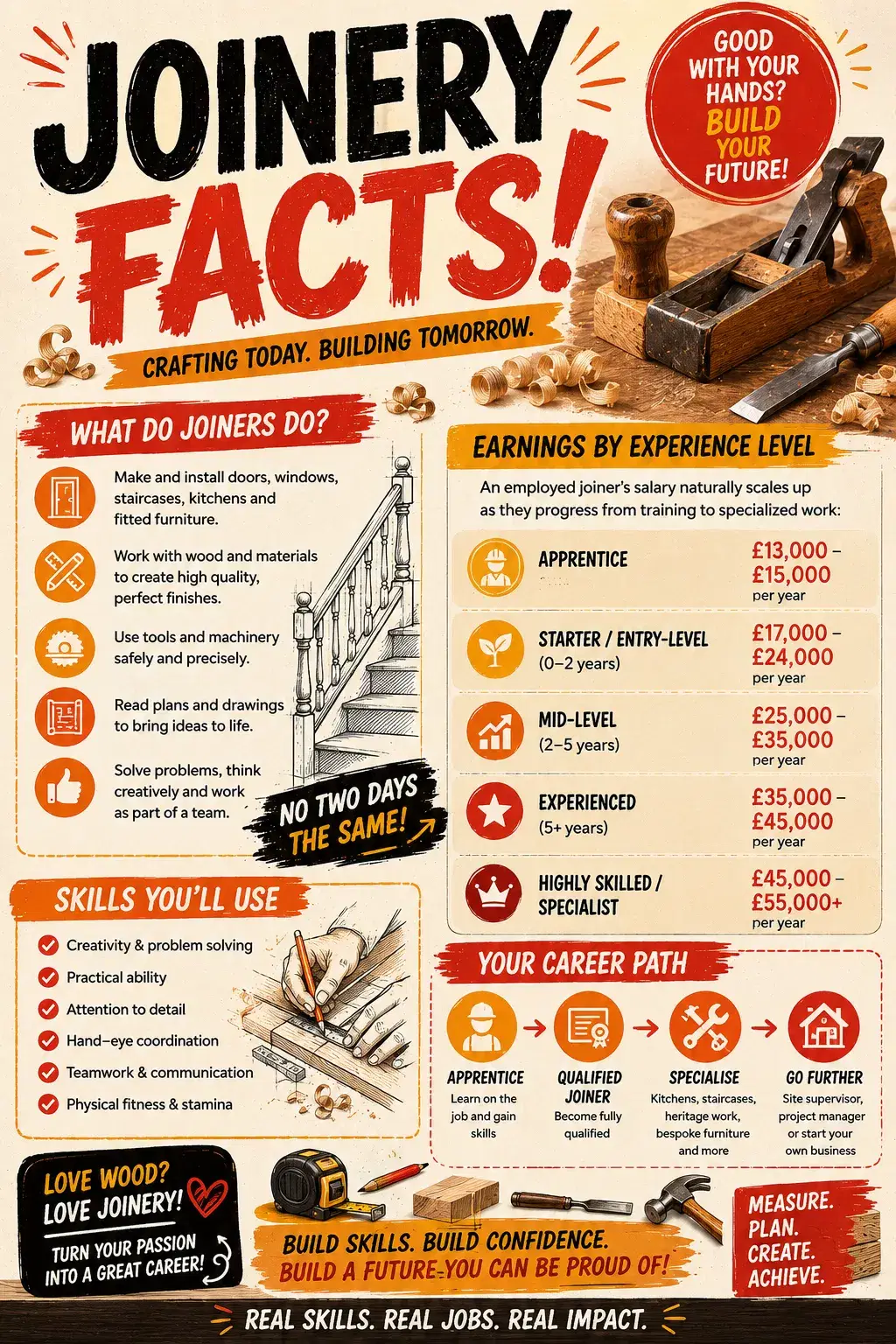 Joiners Facts Poster