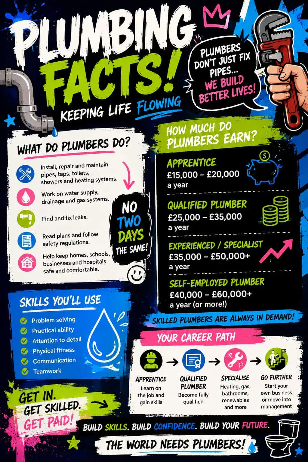 Plumbing Facts Poster